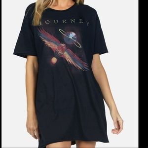 lauren moshi rhinestone Journey T-shirt dress
